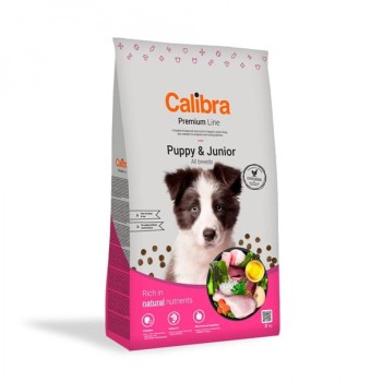 Calibra Premium Dog Puppy Junior, sucha karma dla szczeniąt, 3 kg