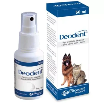 Biowet Deodent, spray odświeżający oddech dla psów i kotów, 50 ml